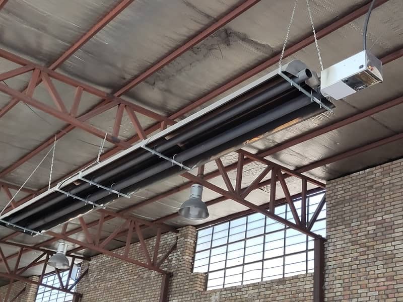 سیستم گرمایشی و تابشی از سقف