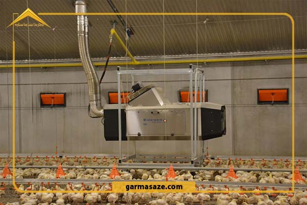 اهمیت استفاده از جت هیتر در مرغداری